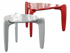 Торцевий стіл з целюлози Roche Bobois 3D Модель