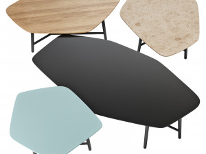 Roche bobois quintet cocktail table 3D Model