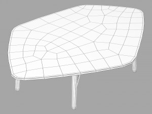Roche bobois quintet cocktail table 3D Model