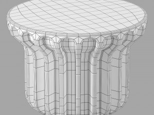 Roche bobois radian occasional table 3D Модель