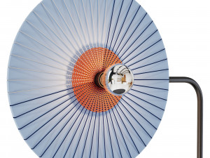 Roche bobois rays floor light 3D Model