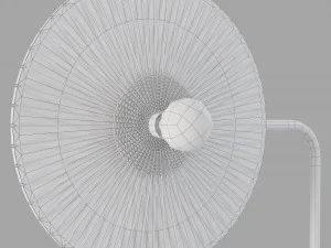 Roche bobois rays floor light 3D Model