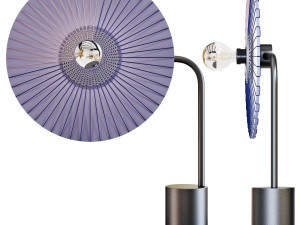 Roche bobois rays table lamp Modello 3D