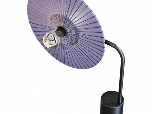 Roche bobois rays table lamp Modello 3D