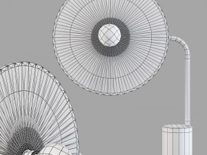 Roche bobois rays table lamp Modello 3D