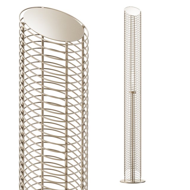 Ring store floor lamp
