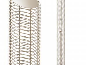 Roche bobois ring floor lamp 3D 模型