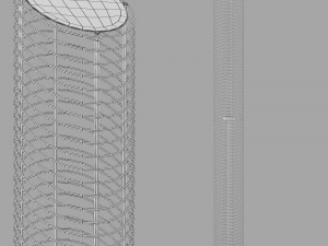 Roche bobois ring floor lamp Modelo 3D