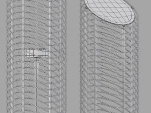 Roche bobois ring floor lamp Modelo 3D