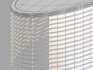 Roche bobois ring table lamp 3D Model