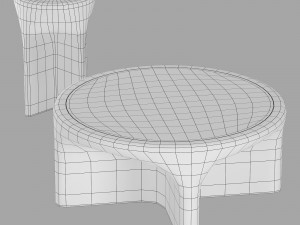 Roche bobois rocket cocktail table 3D Model