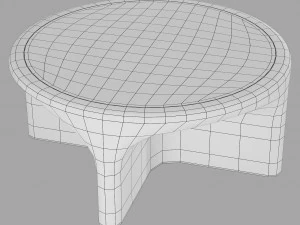Roche bobois rocket cocktail table 3D Model