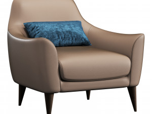Roche bobois rondo armchair 3D Model