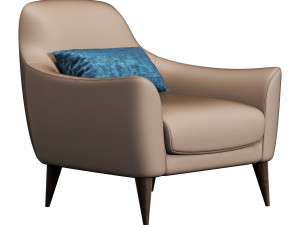 Roche bobois rondo armchair 3D Model