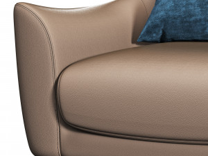 Roche bobois rondo armchair 3D Model