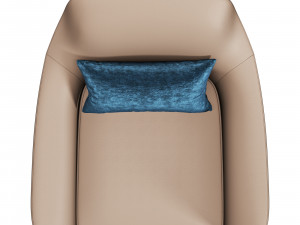 Roche bobois rondo armchair 3D Model