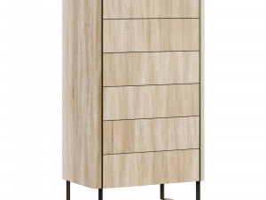 Roche bobois rondo chests set 2 3D-Modell