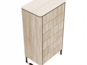 Roche bobois rondo chests set 2 3D-Modell