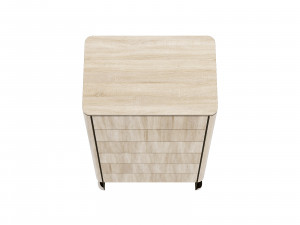Roche bobois rondo chests set 2 3D-Modell