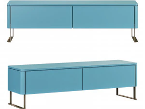 Roche bobois rondo sideboards set 1 3D Model