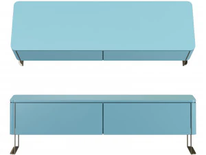 Roche bobois rondo sideboards set 1 3D Model