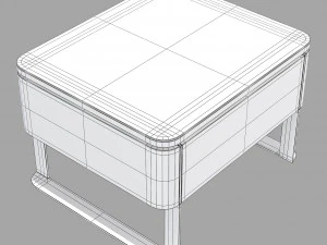 Roche bobois rondo sideboards set 1 3D Model