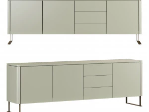 Roche bobois rondo sideboards set 2 3D Model