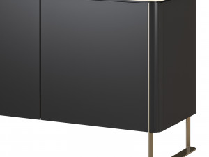 Roche bobois rondo sideboards set 2 3D मॉडल