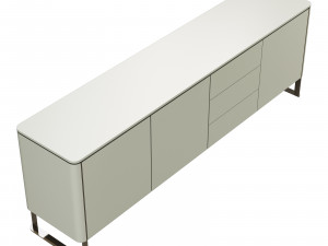 Roche bobois rondo sideboards set 2 3D मॉडल