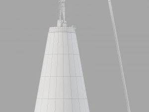 Roche bobois sasha floor lamp 3D Model
