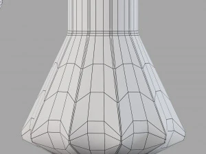 Roche bobois serena floor lamp 3D Model
