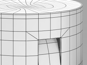 Roche bobois shiro hanawa occasional table Modèle 3D