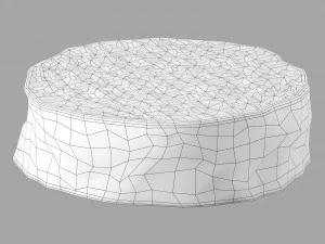 Roche bobois silver tree cocktail table 3D Model