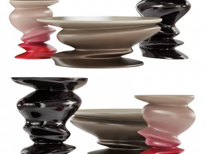 Roche bobois sismic cocktail table 3D Model
