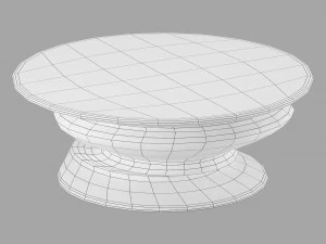 Roche bobois sismic cocktail table 3D Model