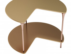 Roche bobois small xl cocktail table 3D 모델