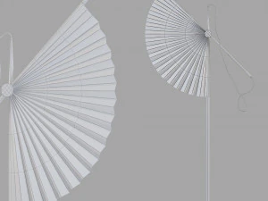 Roche bobois sukato floor lamp 3D Model