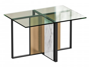 Roche bobois trame cocktail table 3D मॉडल