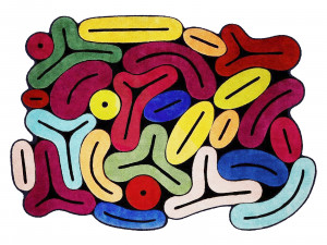 Roche bobois tutti frutti rug 3Dモデル