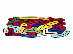 Roche bobois tutti frutti rug 3Dモデル