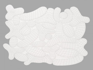 Roche bobois tutti frutti rug 3Dモデル