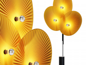 Roche bobois unfold floor lamp Modèle 3D