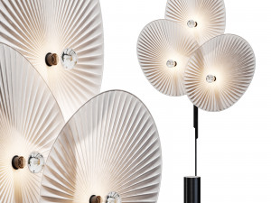 Roche bobois unfold floor lamp Modèle 3D