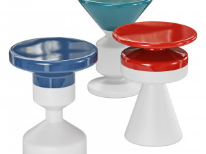 Roche bobois waterline cocktail table 3D Модель