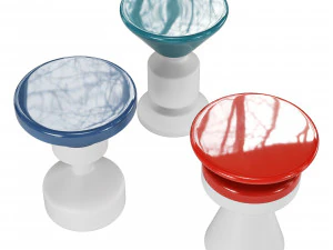 Roche bobois waterline cocktail table 3D Model