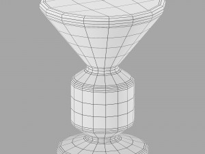 Roche bobois waterline cocktail table Modelo 3D
