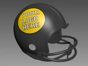Riddell m155 helmet 3D Model