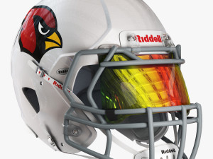 Riddell speed helmet arizona cardinals 3D-Modell
