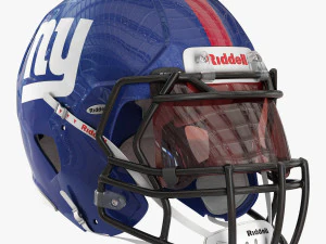 Casco Riddell Speed ​​New York Giants Modello 3D