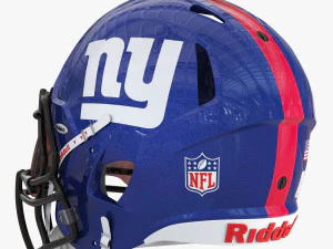 Kask Riddell Speed ​​New York Giants Model 3D